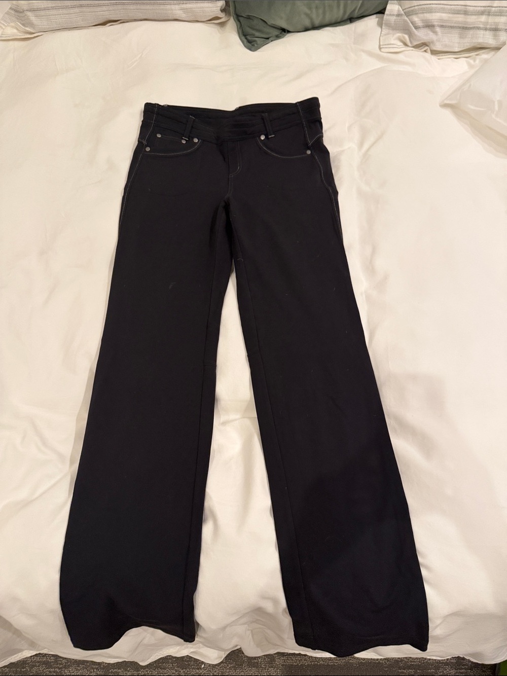Kuhl Black Wide-Leg Flare Jeans